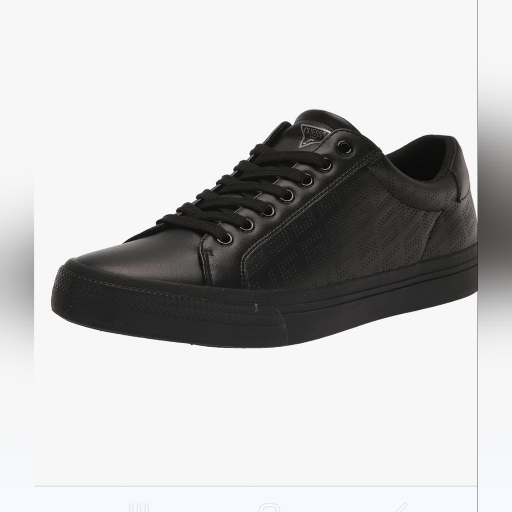 Guess Men's Black "Mumbai" Sneakers Size 10. Gently Used. In Excellent Condition - Picture 4 of 10